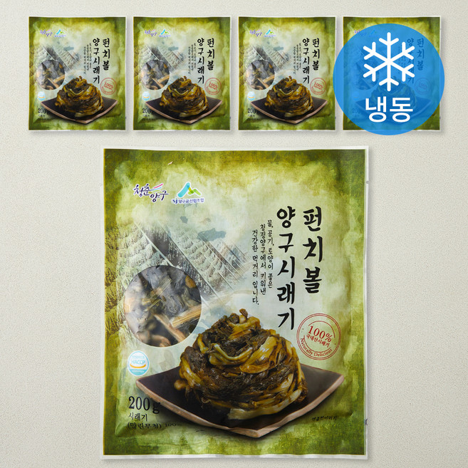 펀치볼 양구시래기 (냉동), 5개, 200g