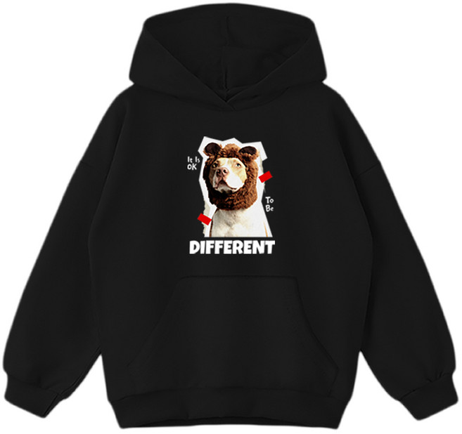 제니키즈 주니어용 오버핏 디프런트 후드티 JN2022H