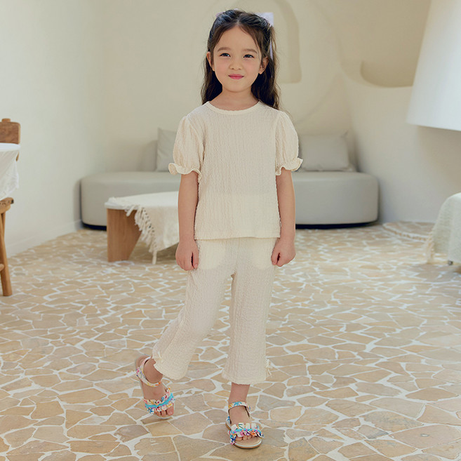 베베쥬 키키 리본 상하복 세트