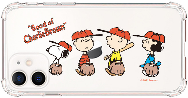 PEANUTS by SCHULZ 第2季 棒球透明防彈手機殼