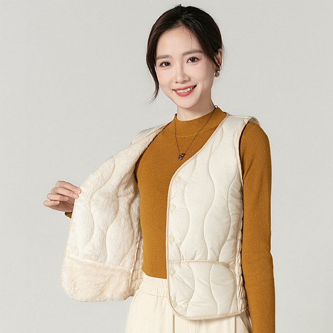 Sunbit 女款 Melt 絎縫內刷毛羽絨背心