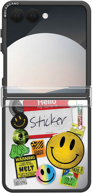 모란카노 미러 유니크 디자인 휴대폰 케이스