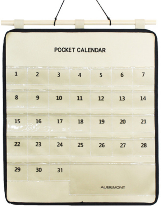 젊은이마켓 생활비 달력, 블랙, 1개