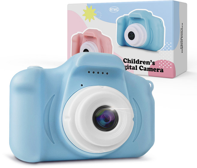 알테지 아동용 선물 미니 셀카 디지털 카메라 KD1000, KD1000(BLUE), 1개