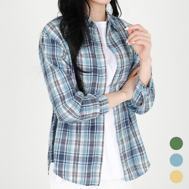 Moirbella 女款 Tano 格紋襯衫 T25SS2-A1536
