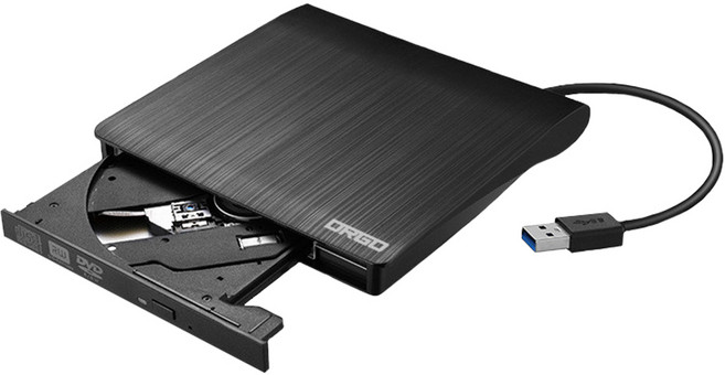 디알고 외장시디롬 DVD RW USB 3.0, CDRW01, 1개