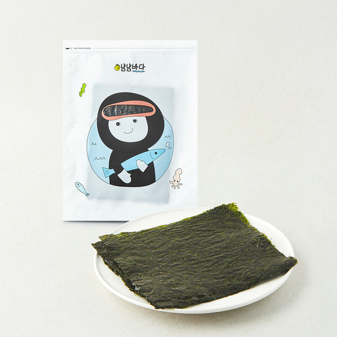 냠냠바다 구운파래김, 1.7g, 1개, 10매