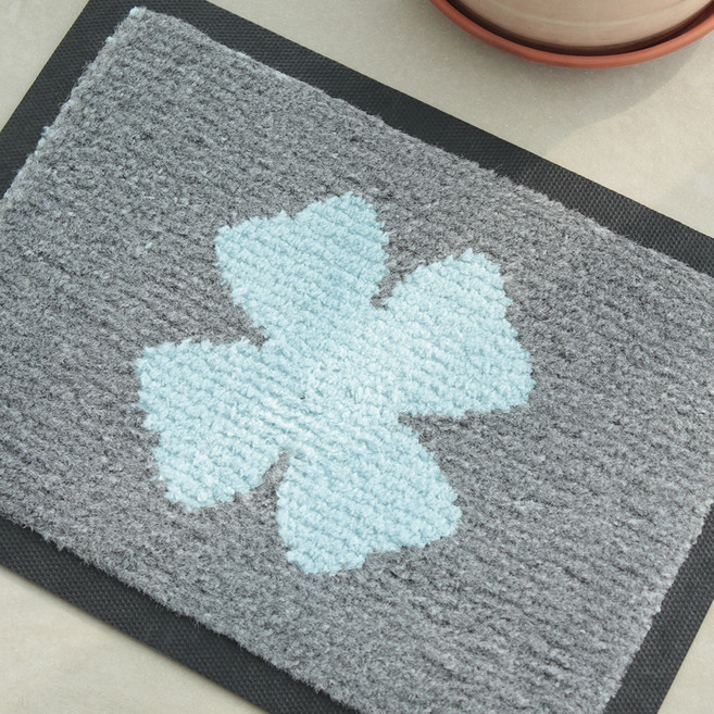 시나앤소모 정수기 물흡수 클린매트, 클로버실버