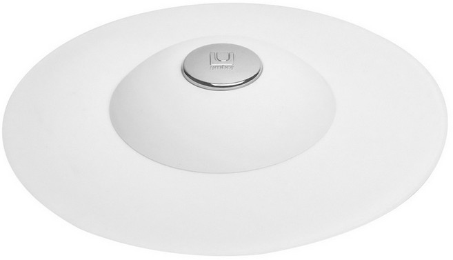 UMBRA 按壓式矽膠水槽濾網 雲朵白 10.5cm, 1個, 1個裝