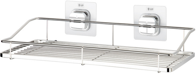 디허브 밀착패드 압연 스테인레스 선반 F350, 혼합색상, 1개