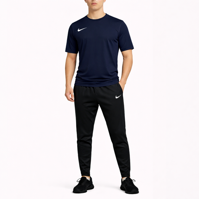 나이키 남성용 스우시 반팔 티 + 트레이닝 긴바지 세트