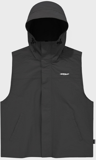 세인트페인 나일론 후드 베스트