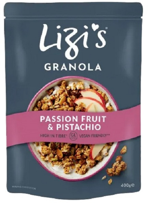 리지스 그라놀라 피스타치오 앤 패션후르츠, 400g, 1개