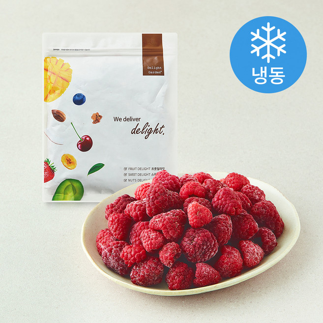 딜라잇가든 폴란드산 라즈베리홀 (냉동), 1개, 500g
