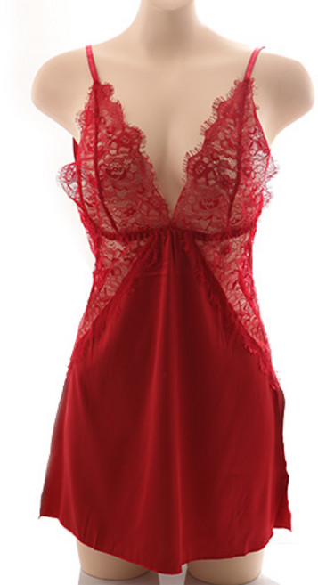 글램공감 여성용 비엔날레 슬립 + 티팬티 세트