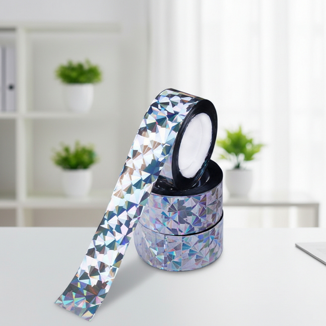 조인메이드 조류 퇴치 과수원 반사 테이프 A 24mm x 80m, 2개