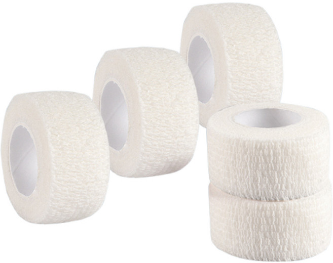 헬씨샵 핑거 탄력 압박밴드 테이프 화이트 2.5 x 4.5 cm, 1개입, 5개