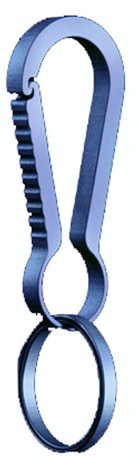 티타늄 느낌표 열쇠고리, 블루, 1개