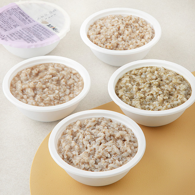 엘빈즈 한우듬뿍 이유식 중기2 한우듬뿍 배추죽 180g + 한우듬뿍 사과죽 180g + 한우듬뿍 적채죽 180g + 한우듬뿍서리태죽180g 세트, 720g, 1세트