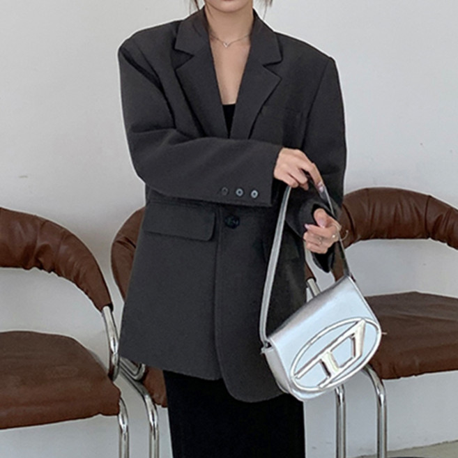 루나걸 여성용 베이로스 싱글 자켓 L26SPJK121201