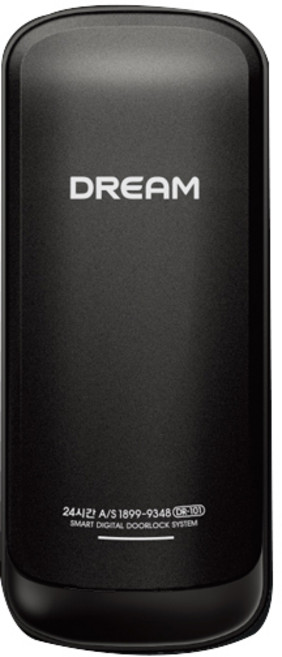 드림록 스마트 보조키 손잡이 없음 도어락, DR-101, 방문설치