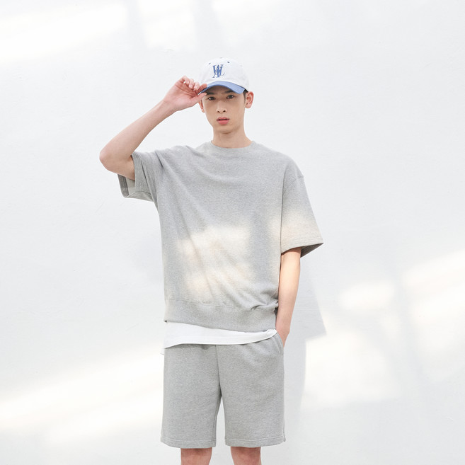 베이직하우스 미니쭈리 세미 오버핏 반팔티 LWTS3108