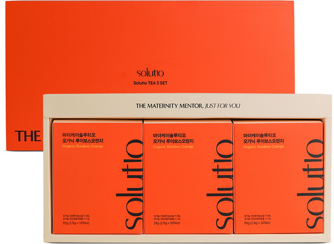 마더케이솔루티오 오가닉 루이보스오렌지티 선물세트, 루이보스오렌지티 30p, 1세트