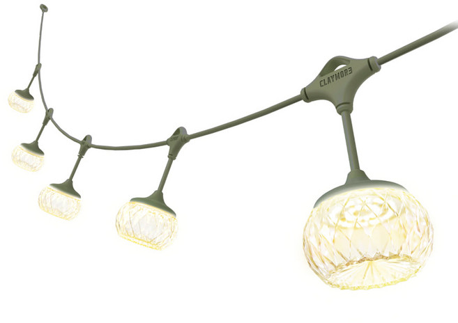 크레모아 이너프 5구 LED 캠핑랜턴, 카키, 1개