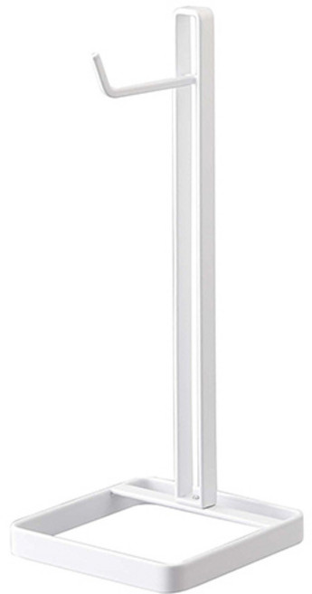 빛나라마켓 스테인레스 데스크탑 헤드폰 스탠드 거치대, 화이트