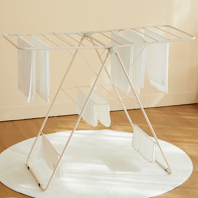 빨랑말랑 컬러 빨래 건조대, 아이보리