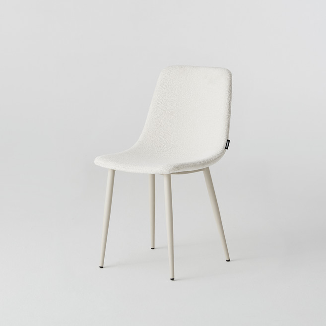 한샘 허드 패브릭 체어, 아이보리, 1개