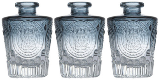 굿즈틱스 디퓨저 용기, 블랙, 130ml, 3개