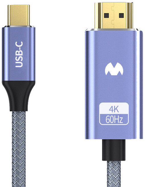 구스페리 C타입 to HDMI 4K UHD 60Hz Ver2.0 미러링 케이블, 3m, 혼합색상, 1개