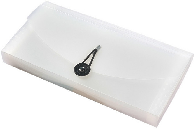 CareFree 사무실 영수증 정리함 RA-10, 화이트클리어, 1개