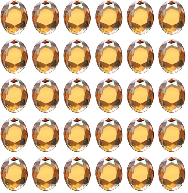 골드루쓰 스페셜오발 네일파츠, 골드, 30개