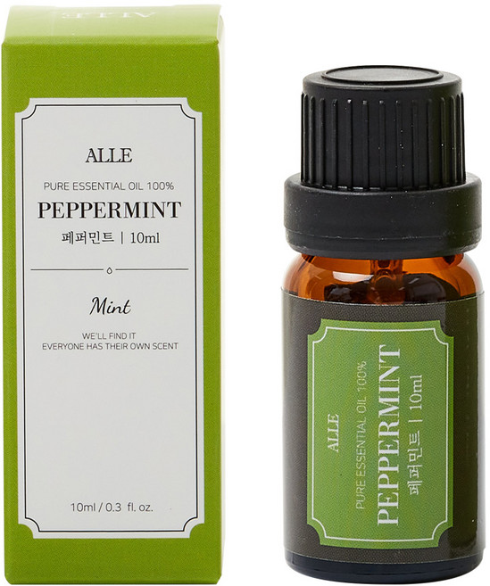 알레 퓨어 에센셜 오일 백프로 페퍼민트향, 10ml, 1개