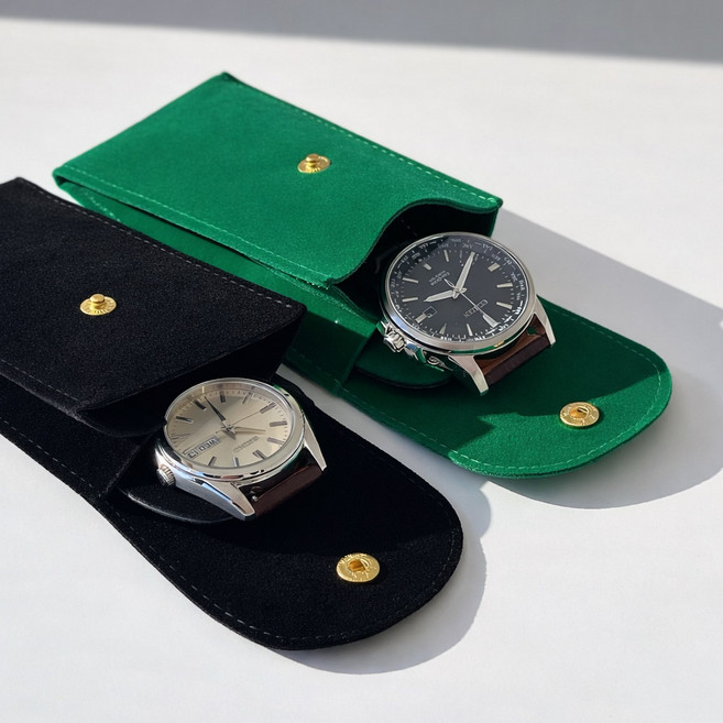 모나코올리브 세이프 워치 시계 보관 파우치 2종 세트