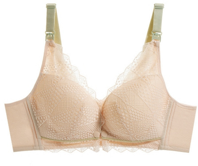 더블유비비 나뭇잎 풀립 브라 WBA124 + 고정끈 + 고정클립 세트