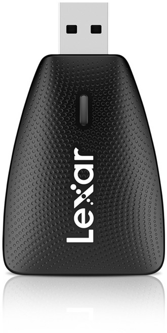 렉사 MicroSD SD카드 2-in-1 메모리 카드 USB 3.1 리더기, 1개