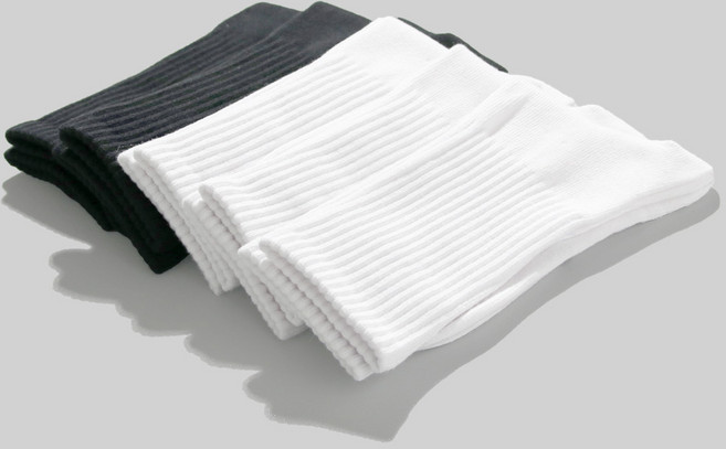 슈퍼베이직 남성용 1090 라이트 크루 삭스 5족 세트