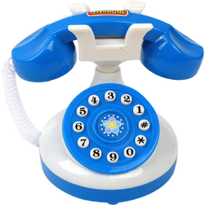 오즈토이 해피 전화기 미니가전, 파랑(랜덤발송), 1개