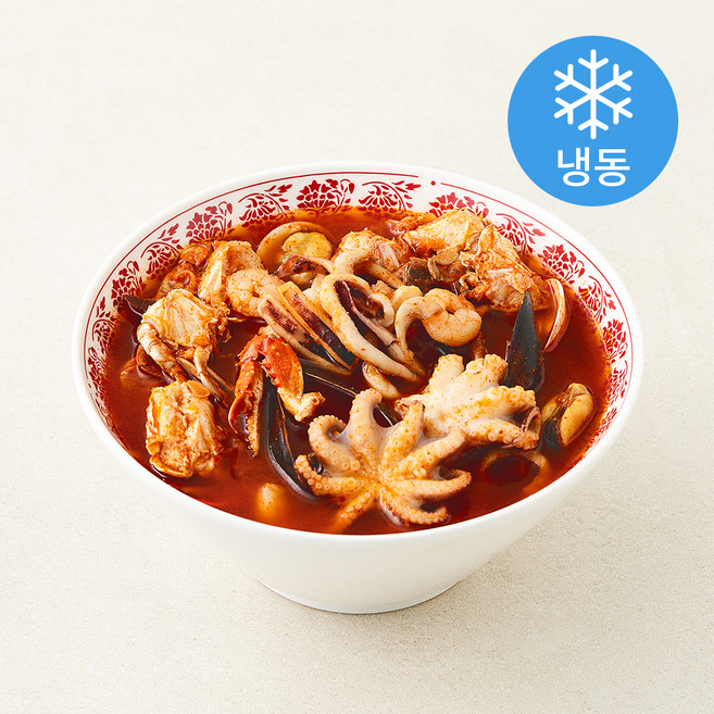 피셔브로스 얼큰 화끈 해물 얼큰 짬뽕탕 (냉동), 1개, 500g