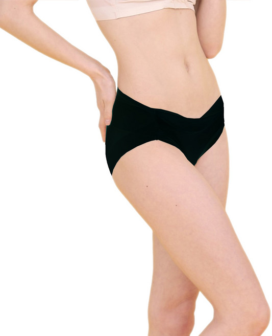 PETITMARIEE Air Cell 無痕低腰內褲, 黑色