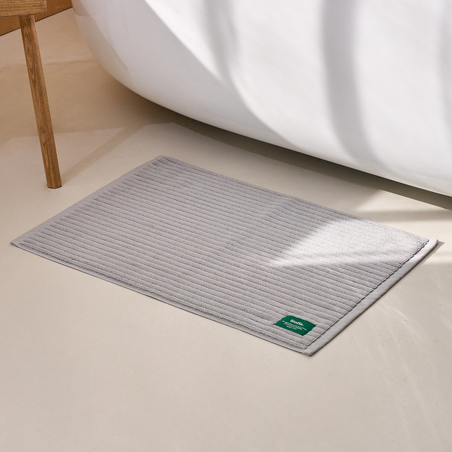 모던하우스 STF 자카드 타월 발매트, 그레이