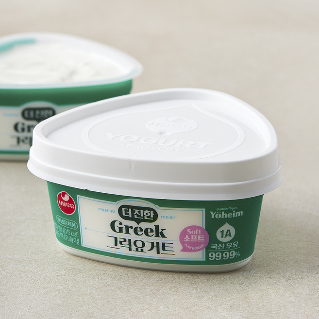 서울우유 더진한 그릭요거트 소프트, 100g, 1개