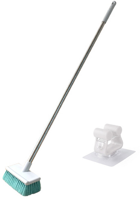 핌 커브 롱 밀대솔 소프트 + 이지 벽걸이, 혼합색상, 1세트