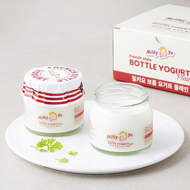밀키요 프렌치스타일 보틀 요거트 플레인, 520g, 1개