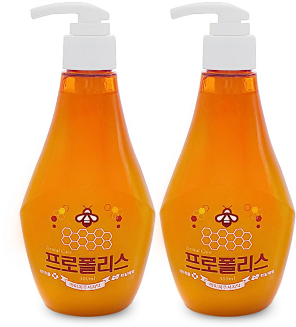 한일제약 프로폴리스 메이치 푸시치약, 300ml, 2개