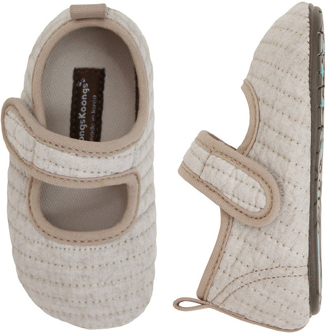 쿵스쿵스 유아용 모모누비 걸음마 신발