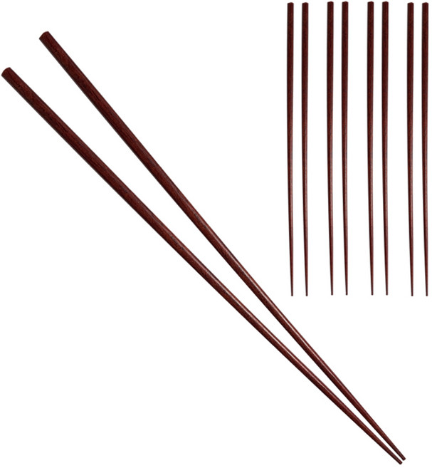 튀김 젓가락, 옻칠, 5개